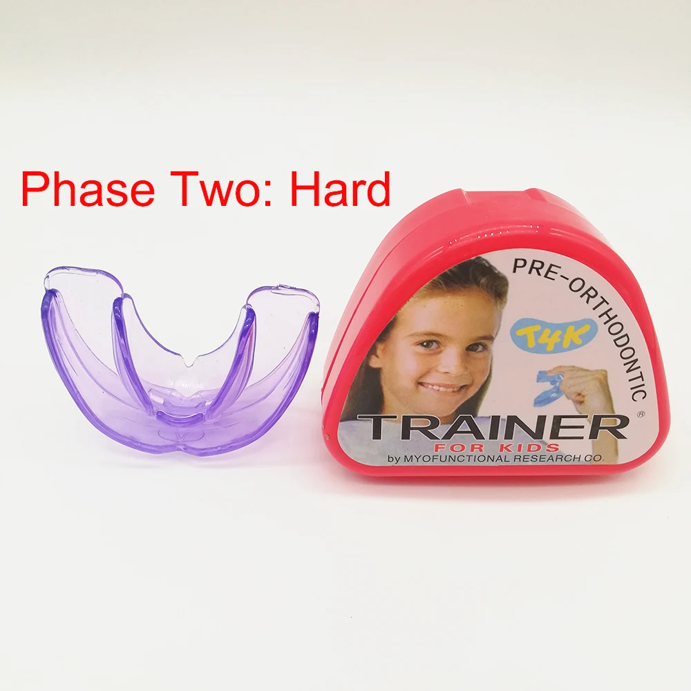 T4K Teeth Trainer for Kids Children Teeth Orthodontic Appliance Dental Alignment Braces Mouthpieces Phase Soft and Hard