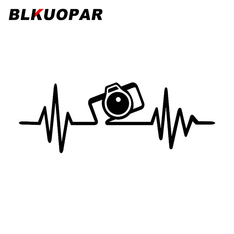 BLKUOPAR for Camera Frequency Car Sticker Personality  Scratch-Proof Decal Waterproof Refrigerator Bumper Laptop Car Styling