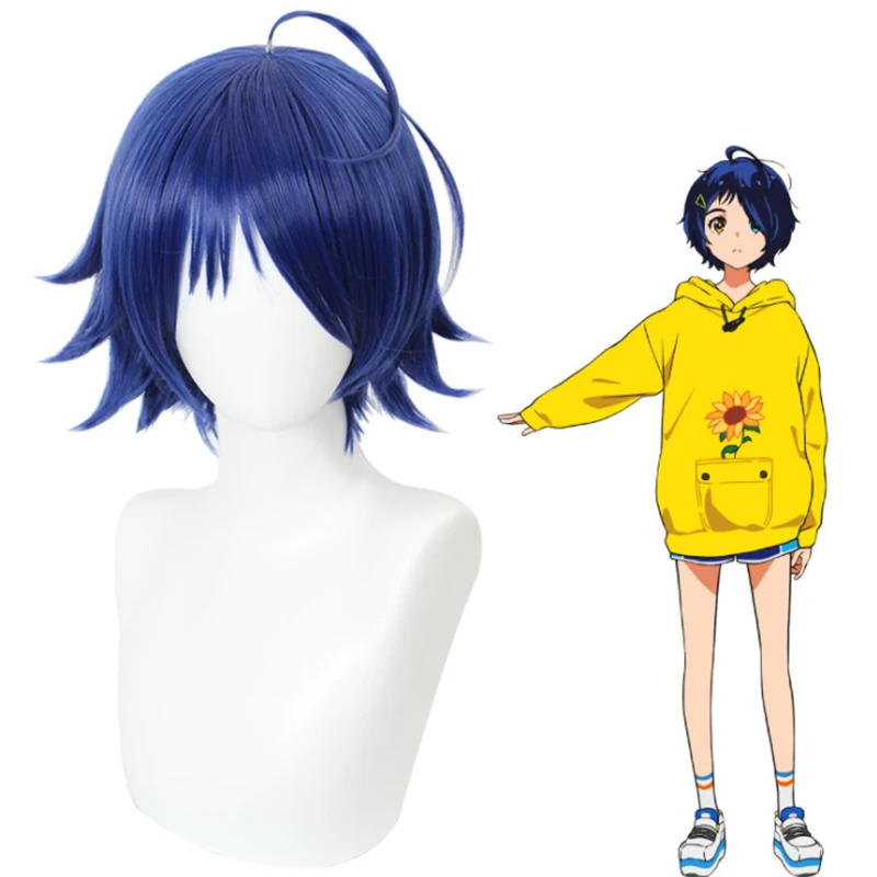 لطيف عجب البيض الأولوية أنيمي تأثيري Ohto Ai رداء صوفي بقلنسوة عباد الشمس الأصفر البلوز الرجال النساء تي شيرت زي الكبار طفل