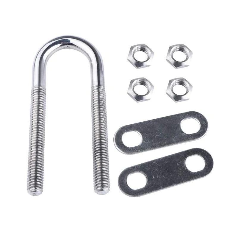 Stainless Steel Marine Boat Stern Bow Eye Tie Down U Bolt 5\