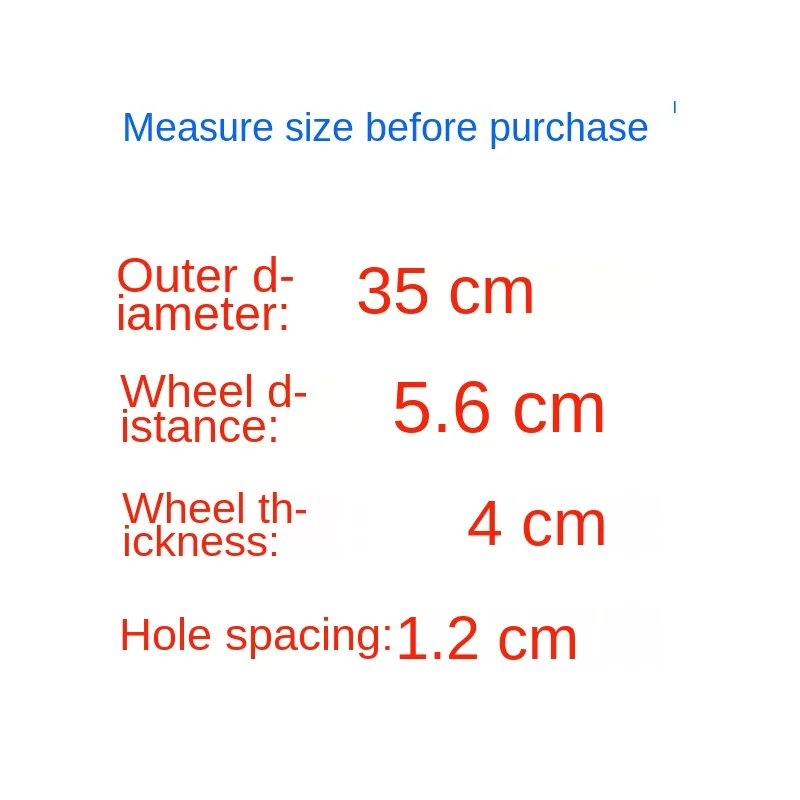 14 Inches Wheelchair Rear Wheel