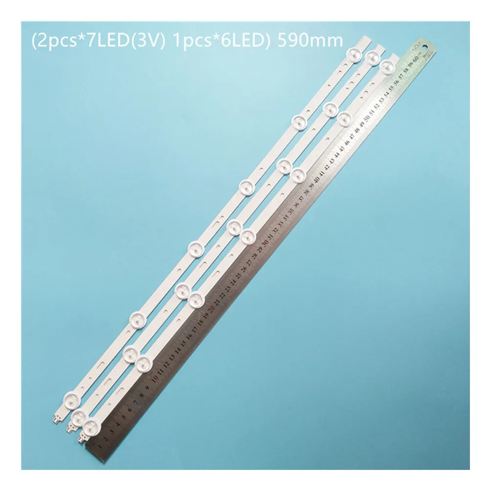 LED Array Bars For Toshiba 32W1333B 32W1333G 32W1333N 32W1334G LED Backlight Strip Matrix Kit SVS320AA6 SVS320AD7 Lamp Lens Band