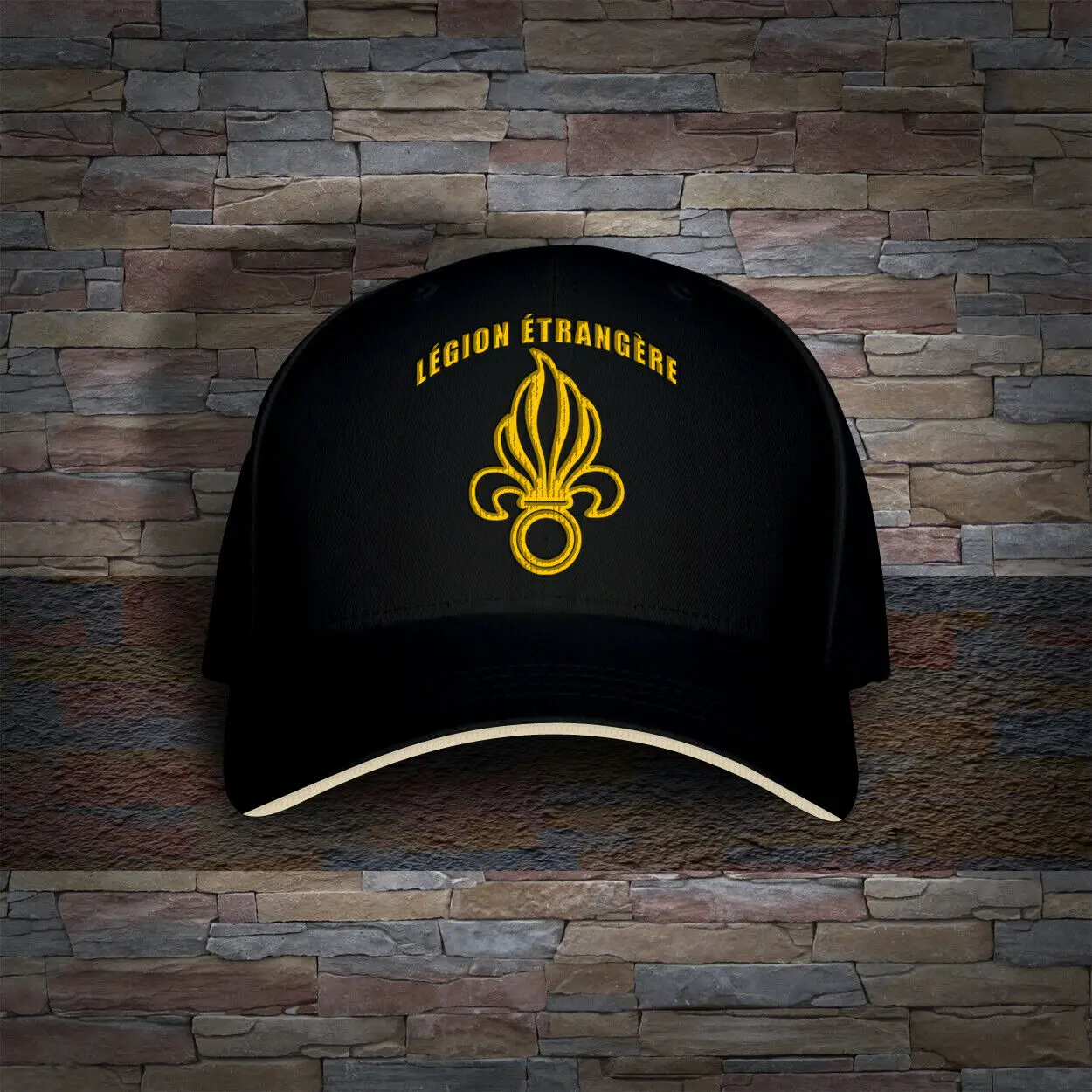 French Foreign Legion FFL Legion Etrangere Print Cap Hat Adult One Size Sports Baseball Caps