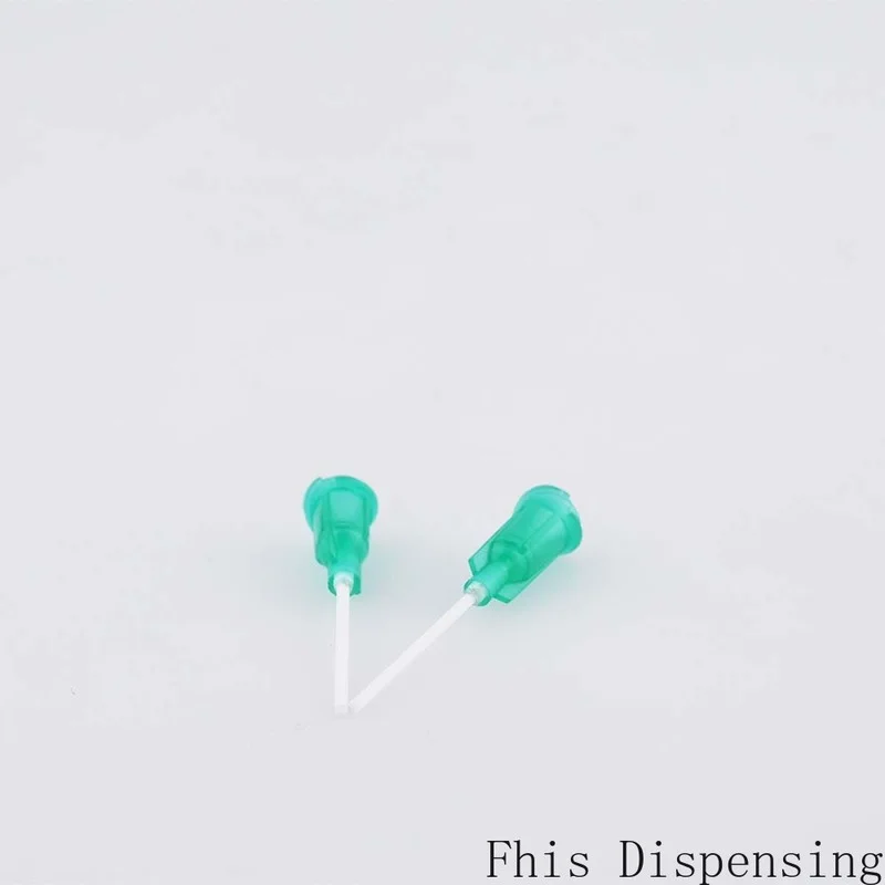 1 بوصة 18 جرام PP إبرة مرنة الغراء الاستغناء إبرة أنبوب طول 25 مللي متر حزمة من 20
