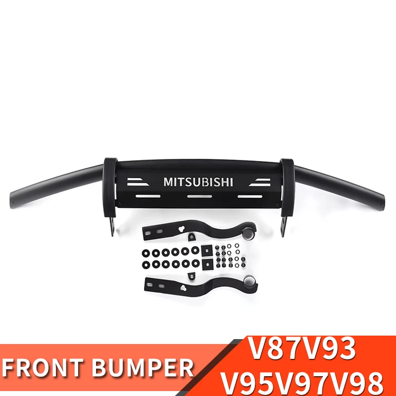 For Mitsubishi Pajero accessories Bumper Rear Guard Protection Pajero Pinin io Full Montero v87v9395v97v98 Decoration