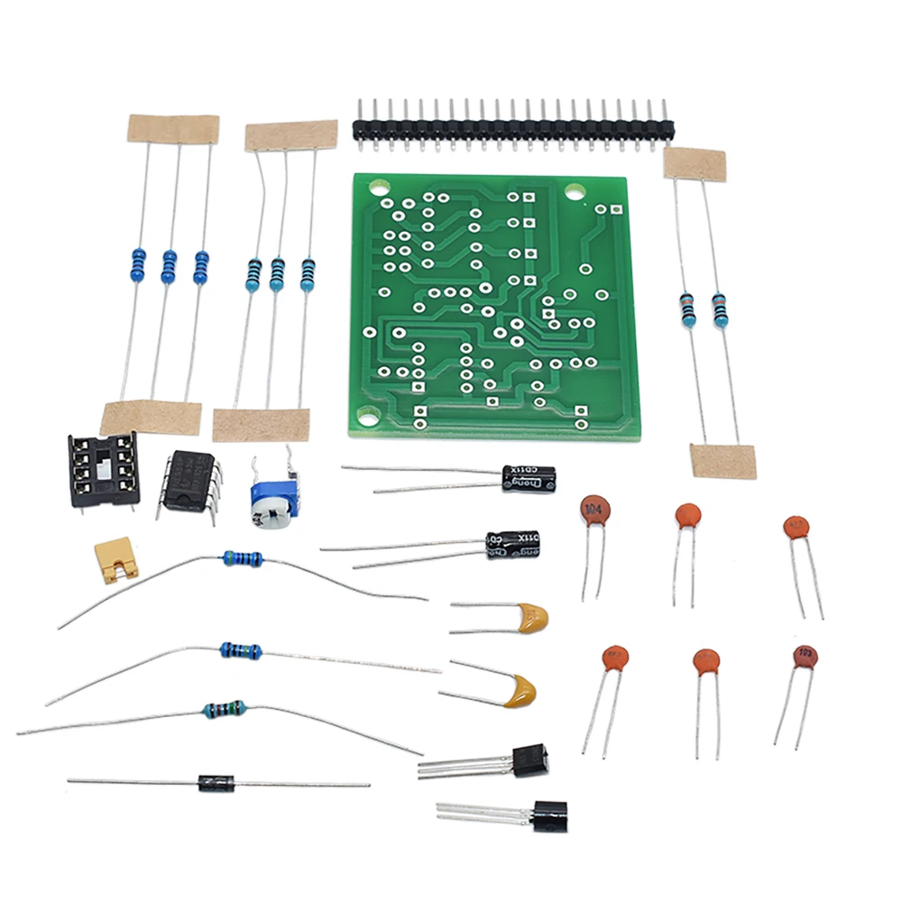 DC6-12V NE555 Pulse Generator Module Sine/Triangle/Square Wave generator multi-channel Waveform Signal Generator DIY Kit