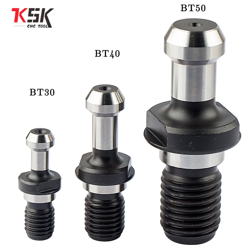 BT30 45 Degree M12 Thread Pull Stud retention knob for CNC Milling Tool Holder bt40 machining tools collet chuck lathe