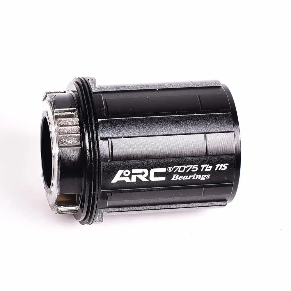 

Original ARC freehub Replacement freehub body For SHIMANO 8 9 10 11 speed Rear hub 4 pawls cassette body 7075 Tb 11S Bearings