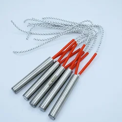 Stainless Steel Cartridge Heater 10x100mm 10x120mm 10x125mm 110V/220V/380V Single End Heating Element Tube Heater