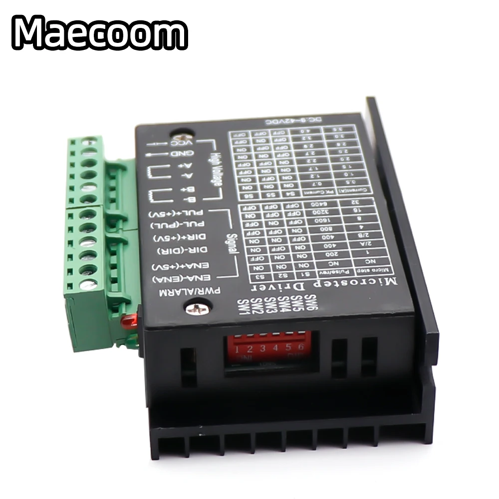 TB6600 stepper motor driver Nema 23 Nema 34 42/57/86 Nema17 32 segments 4.0A 42VDC cnc Engraving machine wood router mini lathe