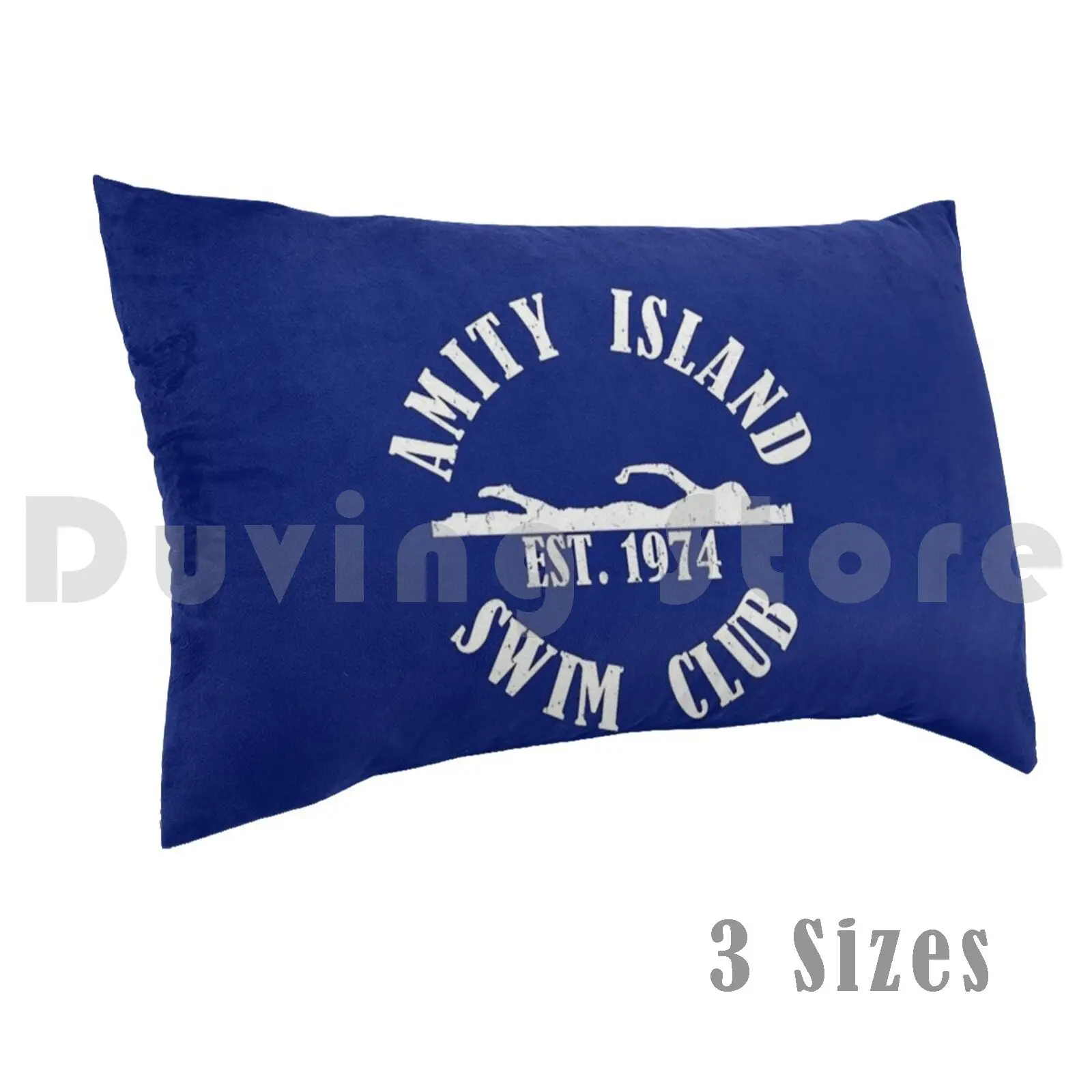 Pillow Case Swim Club 3330 Amity Island Swim Club White Syfl Top Populer Marry Chrismas New Year