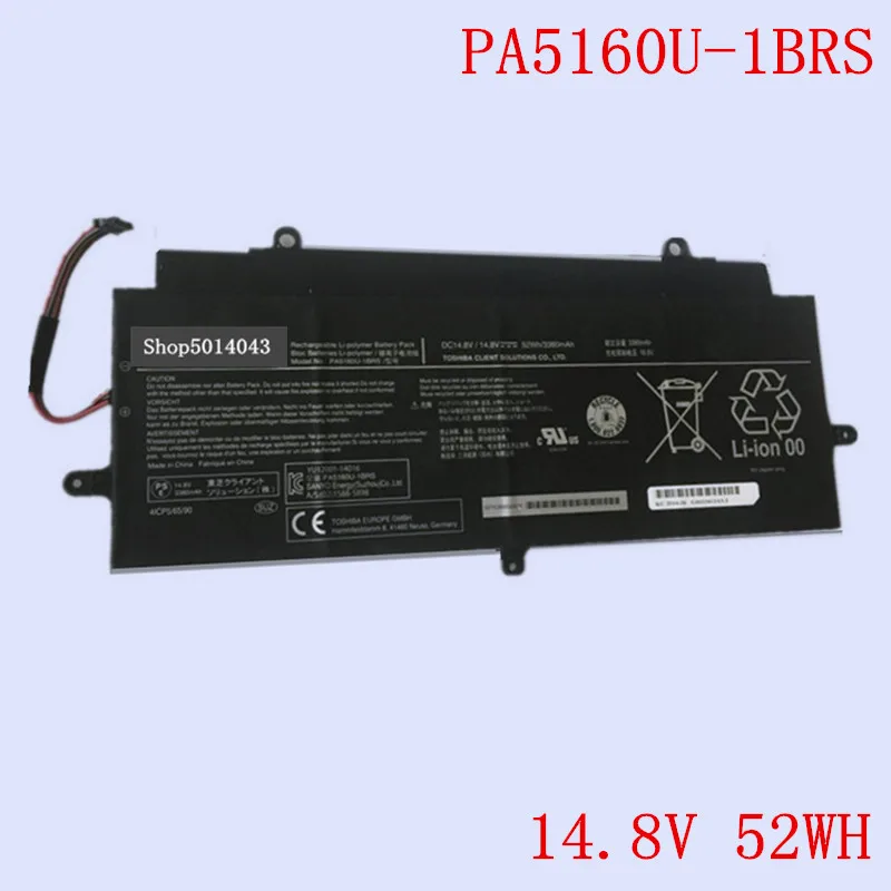 

New Original Laptop replacement Li-ion Battery PA5160U-1BRS for Toshiba 13 KIRA-101 KIRA-102 KIRA-10D series 14.8V 52WH 3380mAh