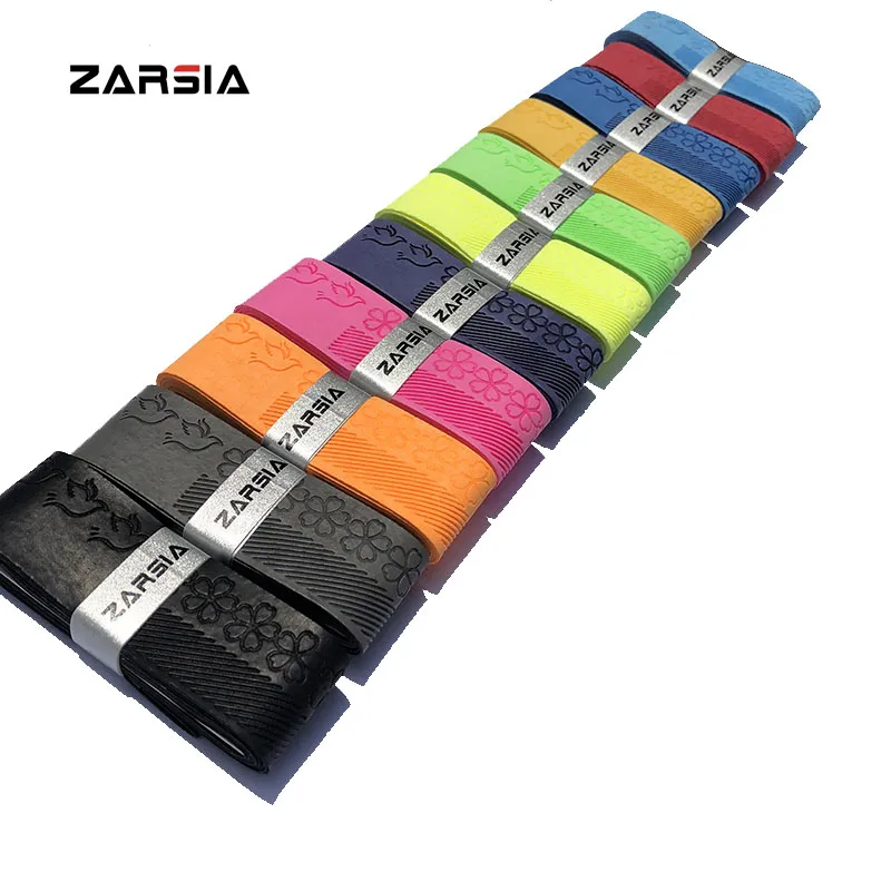 6PCS ZARSIA Tennis overgrip tennis rackets replacement grip,embossing badminton grip