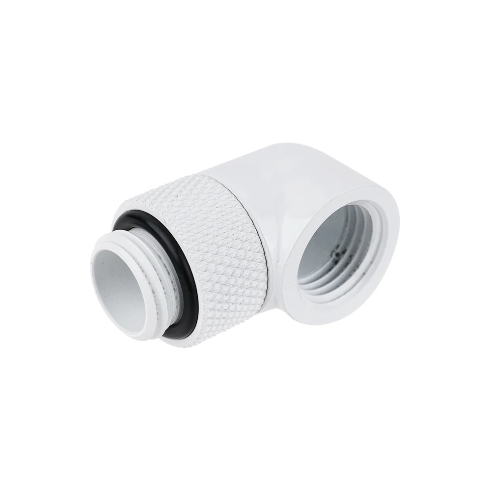Barrow Gold Black White Silver Elbow. G1/4\'\' Thread 90 Degree 360 Rotary Fittings,Computer Water Cooling Adaptors TWT90-v2.5
