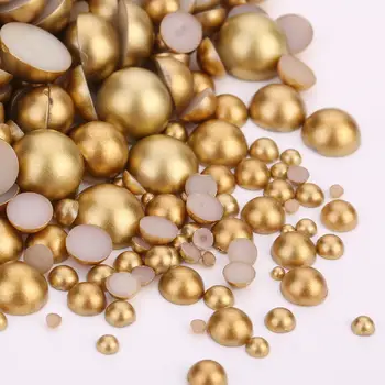 10 best sales złote perłowe koraliki - №3