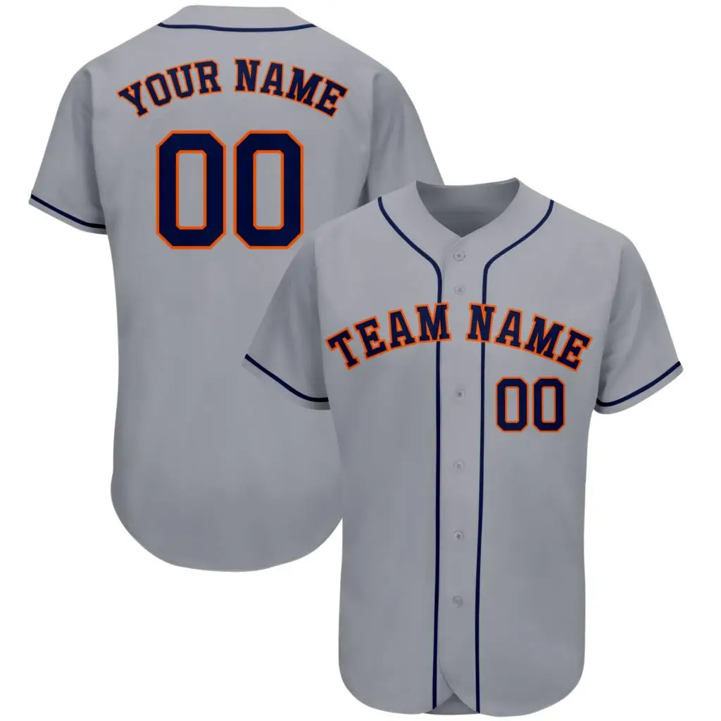 Custom Baseball Jersey Print Your Name Number Athlete's Soft Breathable Quick-dry Sportswear for Men Lady Child