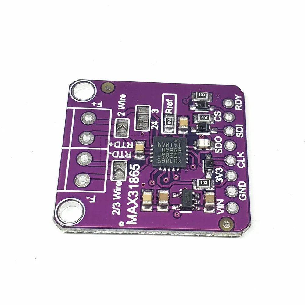 MAX31865 Platin Widerstand Temperatur Sensor Modul für Arduino Detektor Temperatur Erwerb RTD PT100 zu PT1000