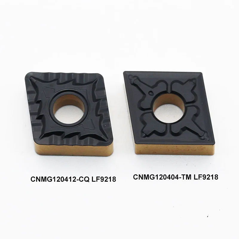 CNMG120404 TM LF9218 CNMG120412 CQ Carbide Inserts Hard Alloy Lathe  Turning Tool Cutter for Steel