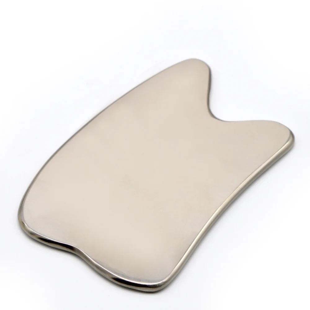 

Chinese Scraper Therapy Pain Relieving Steel Gua Sha Massager For Scraping Titanium Guasha Tools