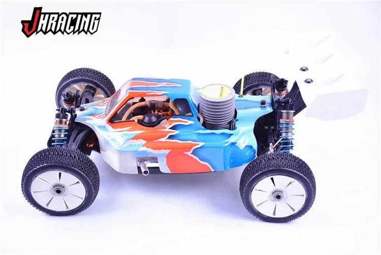 CASTERRACING 1:8 Nitro Powered high speed RC Competition Buggy with GO 21 Nitro engine