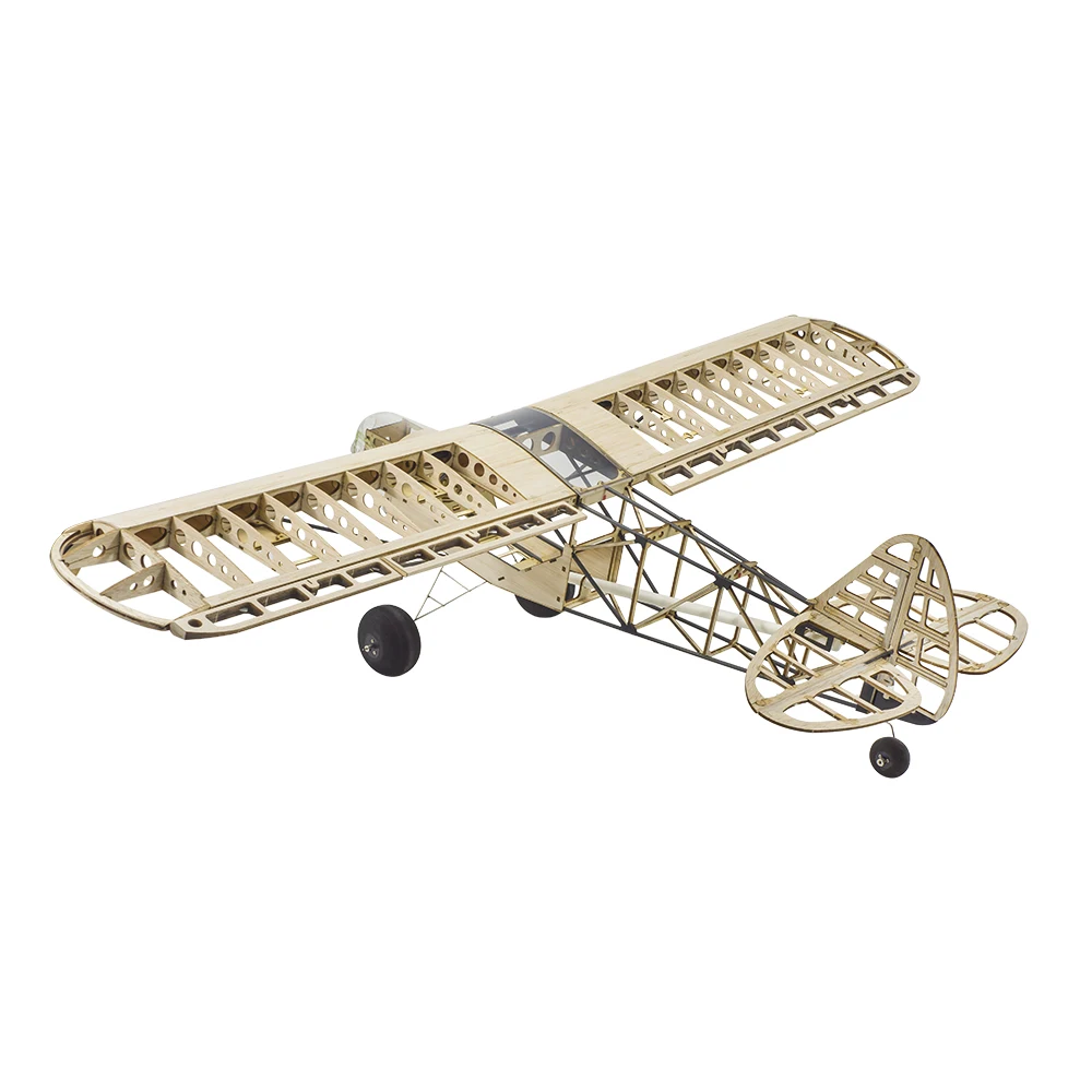 RC AirPlanes Laser Cut Balsa Wood Airplane Savage Bobber  Frame without Cover Wingspan 1000mm Balsa Wood Model Building Kit