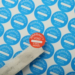 1000pcs/Lot Diameter 10mm Warranty Label Sticker Void If Seal Broken Damaged