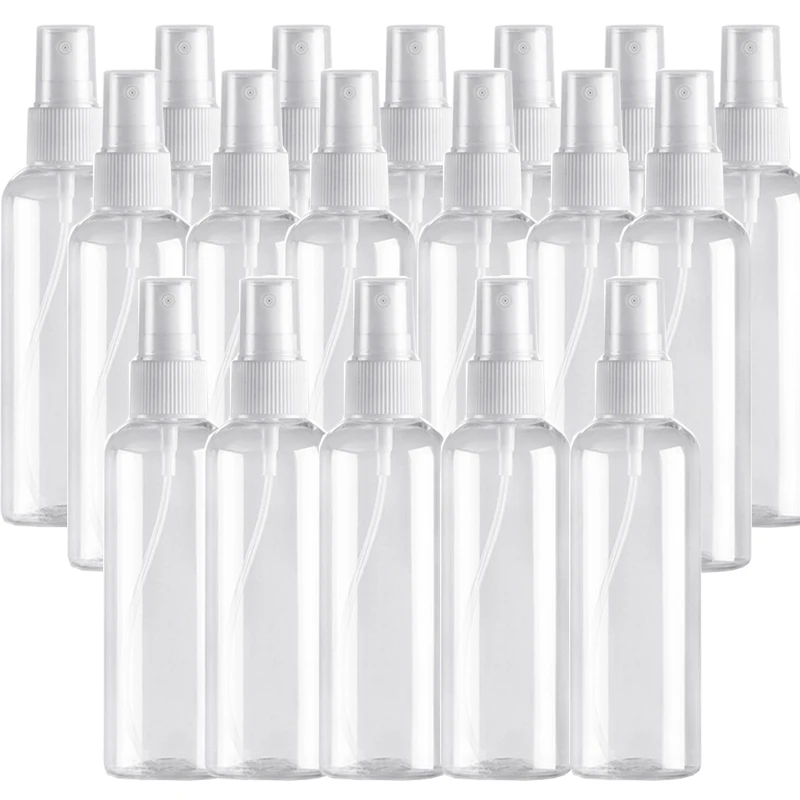 18Pcs/Pack Spray Bottle 30ml 50ml 100ml Empty Vial Refillable Mist Pump for Perfume Essential Oil Atomizer Travel Accessories