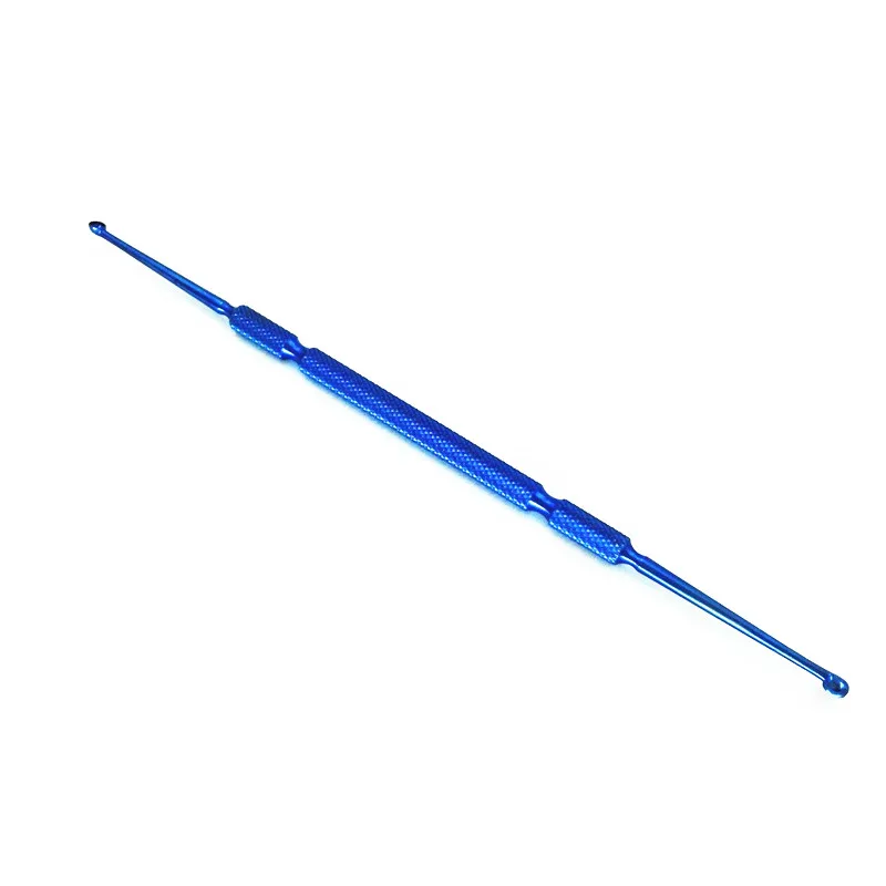 TITANIUM Double-ended Chalazion Curette Micro ophthalmic Eye เครื่องมือผ่าตัด