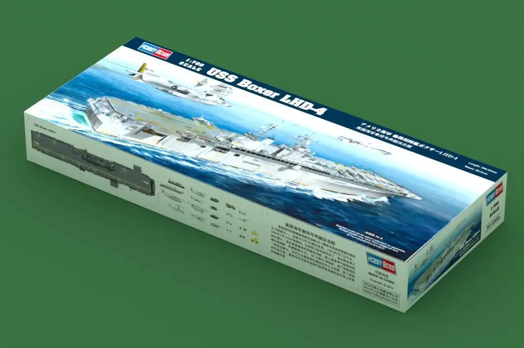 Hobbyboss 1/700 83405  Scale USS Boxer LHD-4 Model Kit