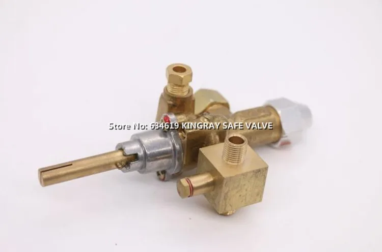 Gas Casserole Stove Flameout Protection Safe Valve, Oven Cock Valve, Safety Copper Valve