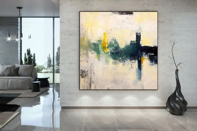 Modern Wall Art Painting On Canvas Apartment Decor Living Room Wall Art Extra Large Wall Art Abstract Painting Artwork