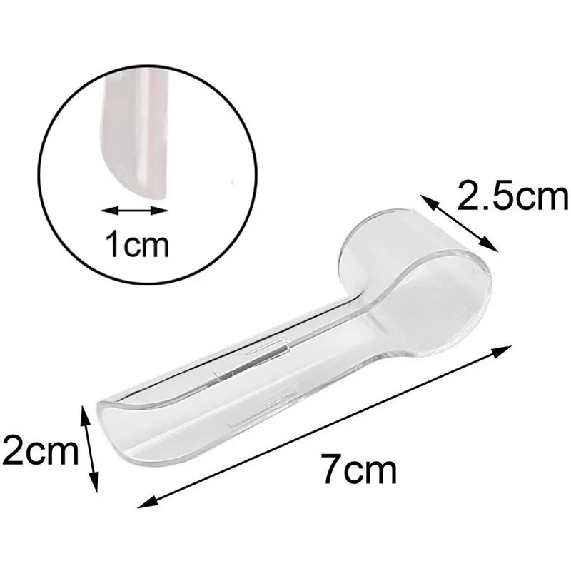 2/4Pcs Electric Toothbrush Heads Cover Toothbrush Head Protective Cover For Oral B Electric Toothbrush Dustproof Protective Cap