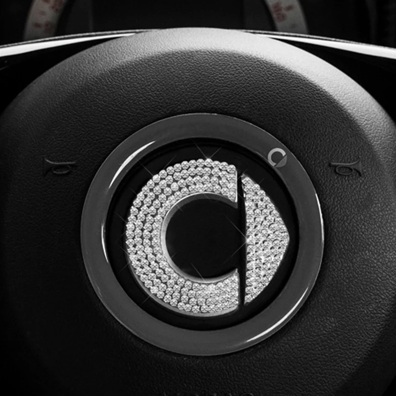 Automobile Diamond Car Sticker Bling Decoration Styling For New Smart 453 Fortwo Forfour Car Accessories Modification
