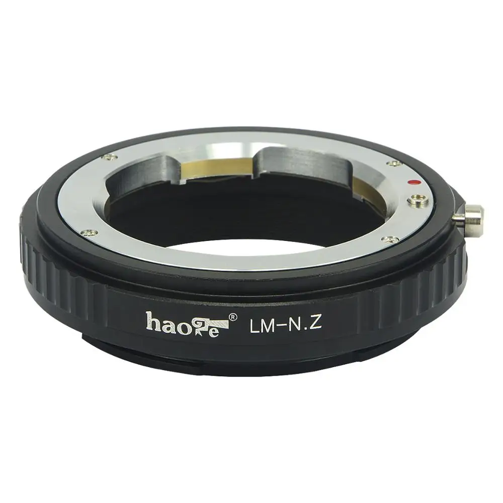 Haoge Manual Lens Mount Adapter for Leica M LM, Zeiss ZM, Voigtlander VM Lens  to Nikon Z Mount Camera