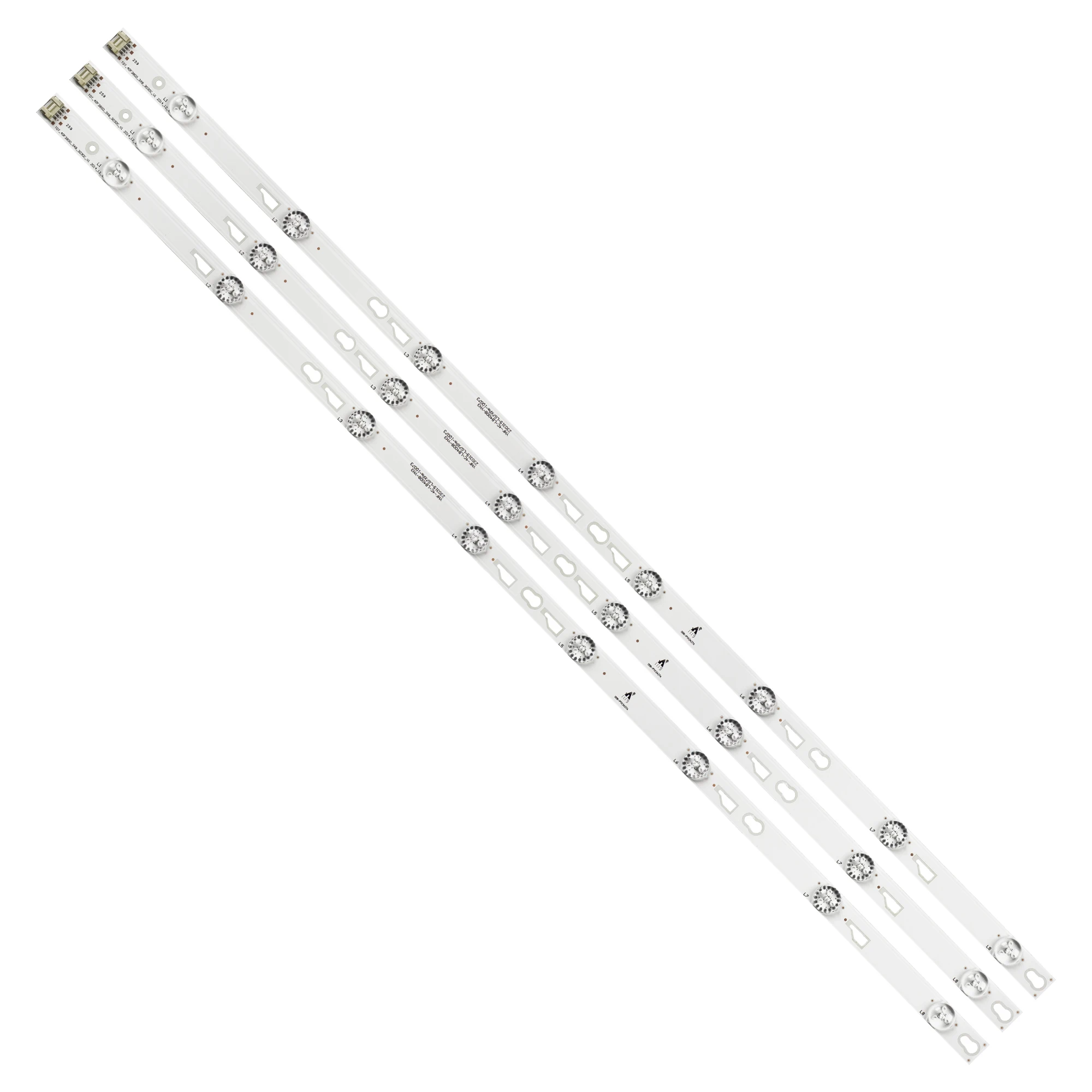 

3 pcs led backlight for tcl 40 tv l40f3303b l40f3301b l40f3800a screen lvf400ss0te2v2 Strip bar TOT_40F3800_3X8_3030C-V1