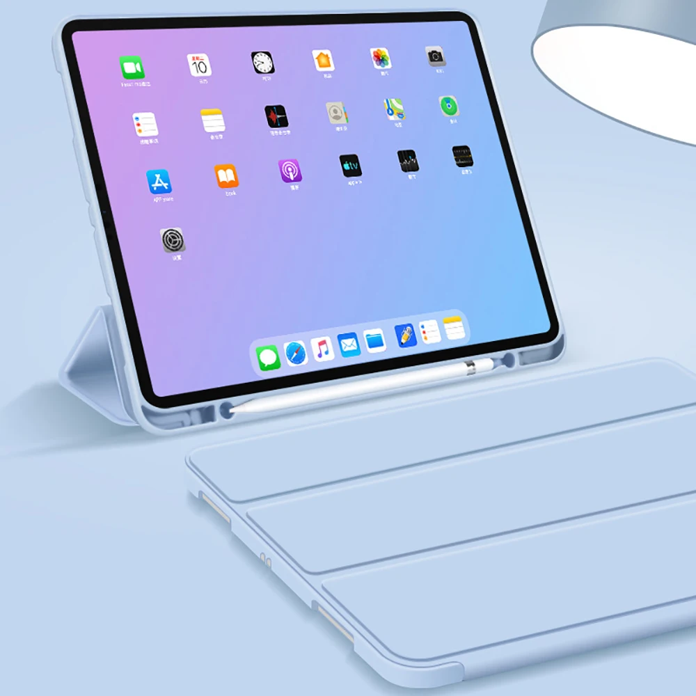 

Чехол для iPad Air 4, Air 5, iPad Pro 11 13, чехол M5 M4 для iPad Mini 6 Air 3 2022 iPad A16, чехол-карандаш 10-го 9-го поколения 10,2