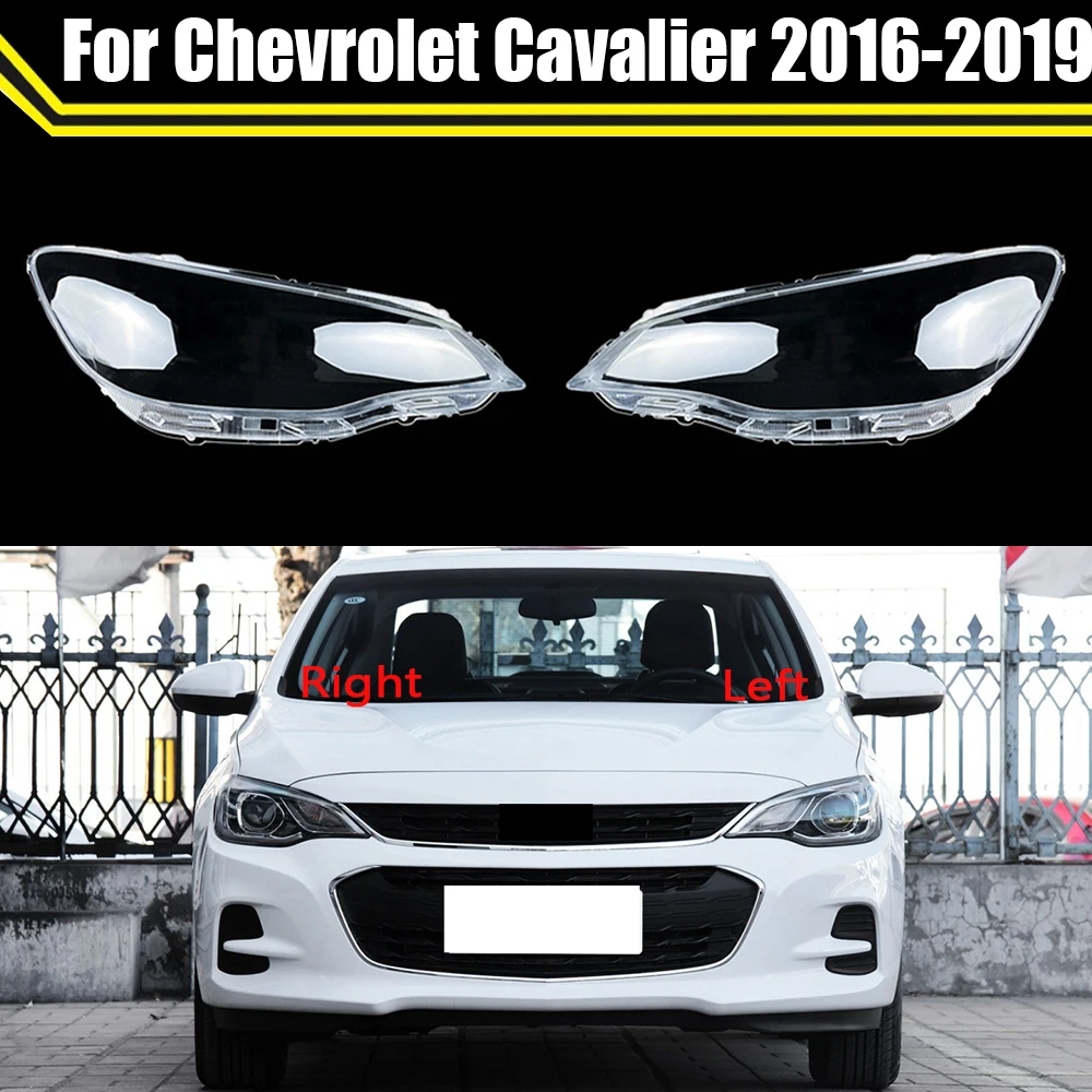 Front Headlight Cover Headlamp Lampshade Lampcover Head Lamp Light Clear Lens Shell For Chevrolet Cavalier 2016 2017 2018 2019