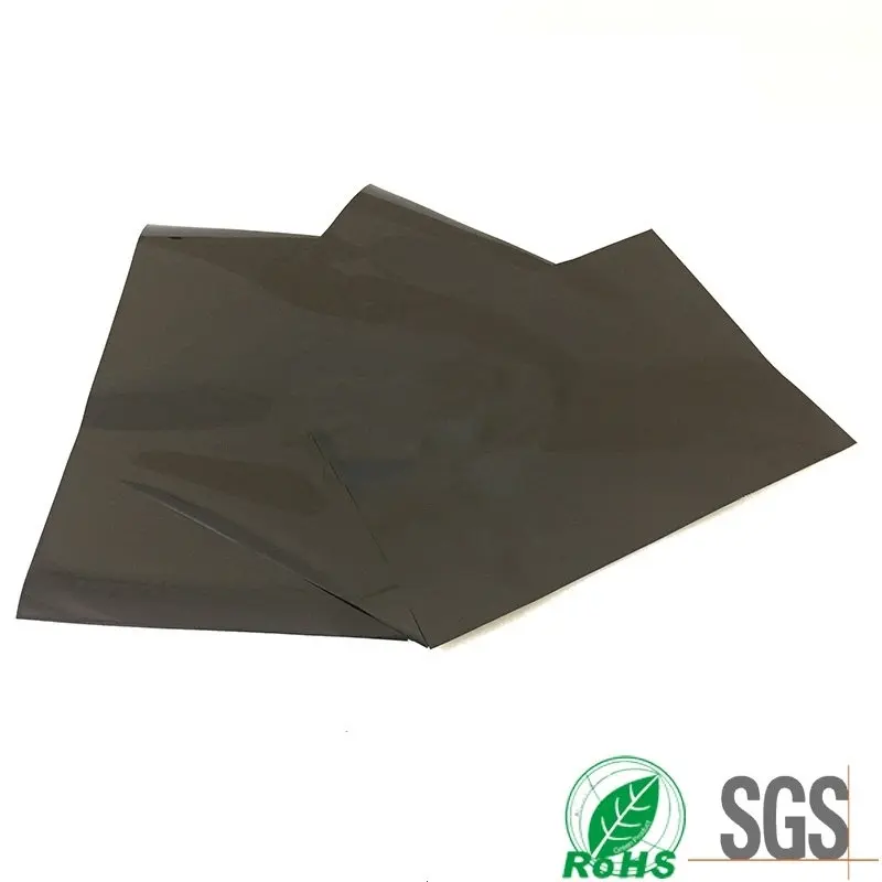 Black Polyimide Film 0.025mm Shading PI Film Sub-black 0.05mm Can Provide Sheet or Coil