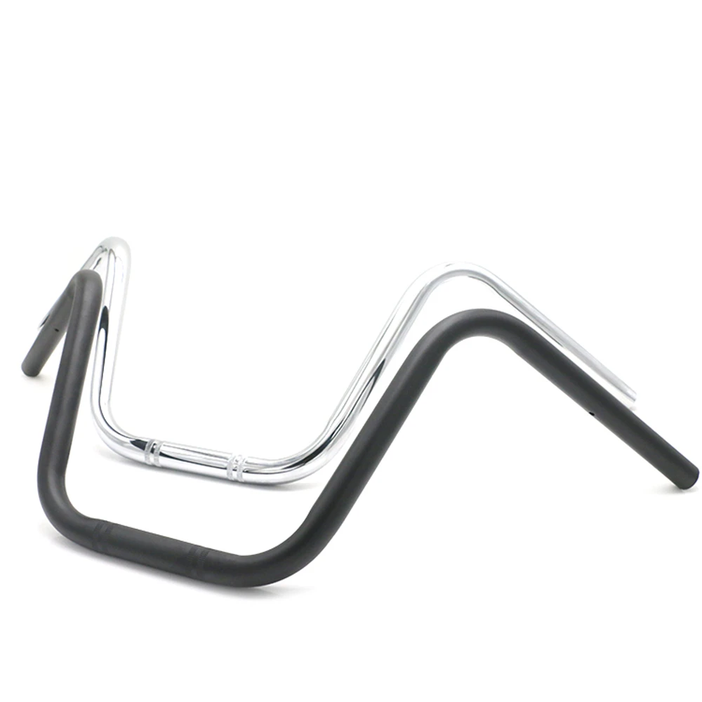 25mm Motorcycle Handlebar Super High for XL883 XL1200 X48 Dyna Softail Retro Motorbike Scooter Cruiser Bobber Classic Handle Bar