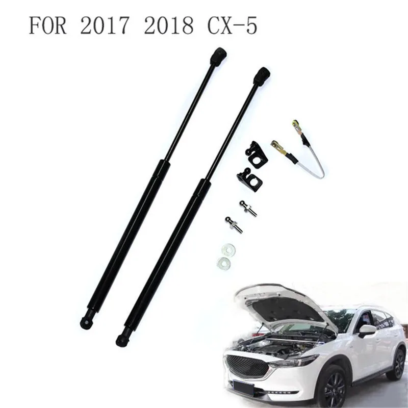 For Mazda Cx-5 Cx5 2017 2018 Refit Front Bonnet Hood Lift Support Engine Cover Hydraulic Gas Spring Strut Rod Shock Damper Bar