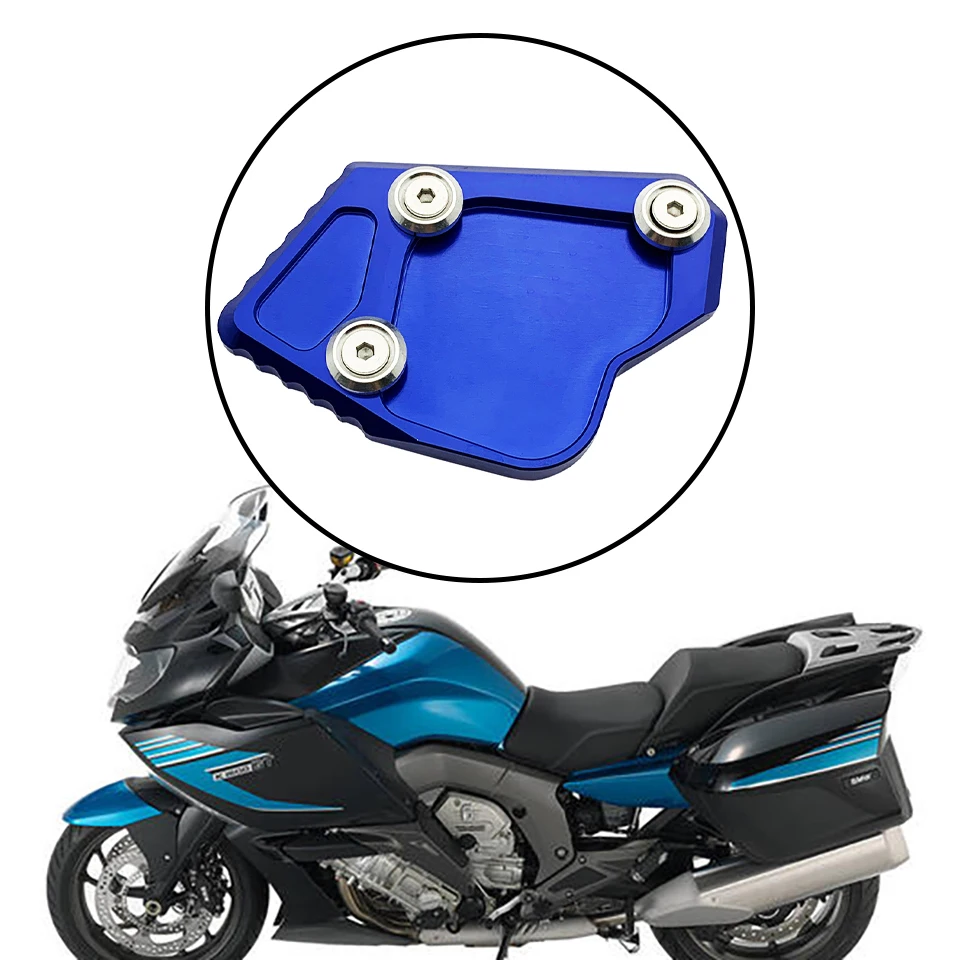 

Motorcycle Accessories Side Stand Kickstand Enlarge Extension Pad For BMW K1600GT K1600GTL K1600 GT GTL 2011-2015