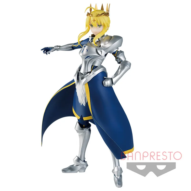 Judai Original Banpresto Fate Grand Order FGO Shishiou Lancer Altria Pendragon Saber PVC Action Figure Model Doll Toys