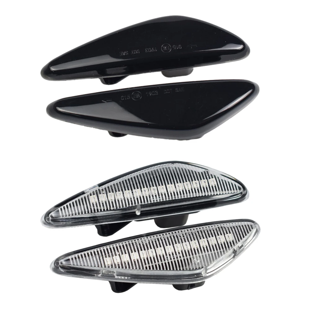Flashing LED Dynamic Turn Signal Blinker Light For Mazda 5 CW 6 GH MX-5 ND RX-8 Car Side Marker Light For Fiat 124 Spider Abarth
