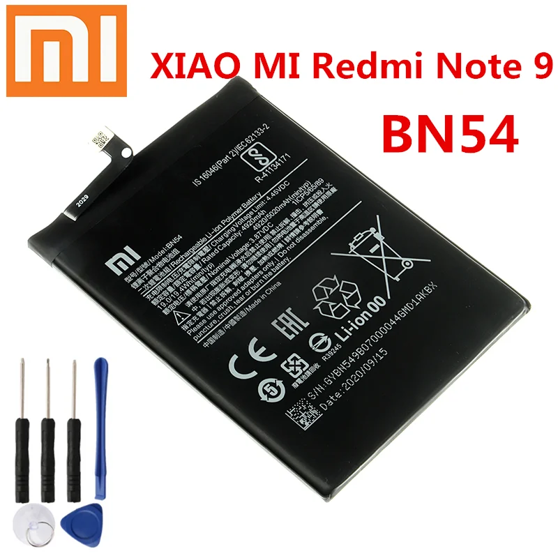 مُقيّم شامل لبطارية Xiaomi Redmi Note 9 الأصلية BN54: الأفضل لاستبدال البطارية بجودة عالية وموثوقية