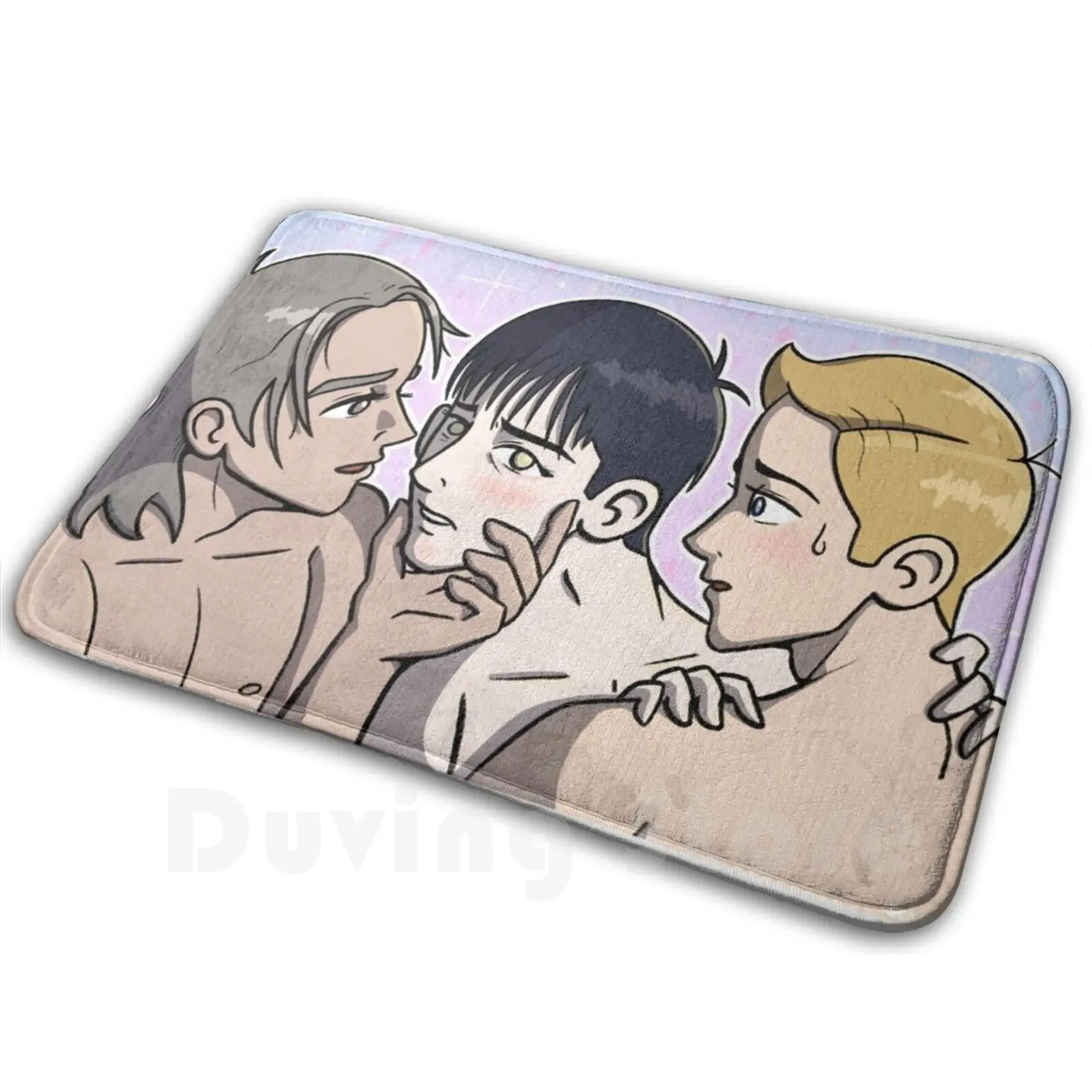 

Ковер Three's Company, коврик, подушка, мягкий графический дизайн, гордость для мужчин, мальчиков, три Yaoi Mawha