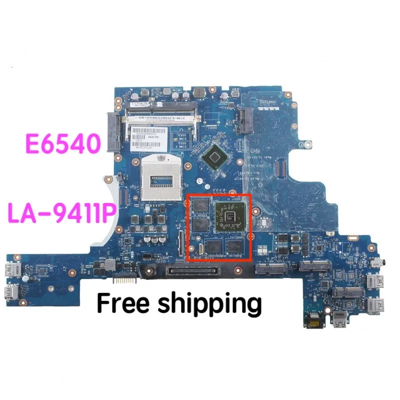 

Suitable For Dell Latitude E6540 Laptop Motherboard VALA0 LA-9411P Rev:1.0 CN-0VWNW8 0VWNW8 Mainboard 100% tested fully work