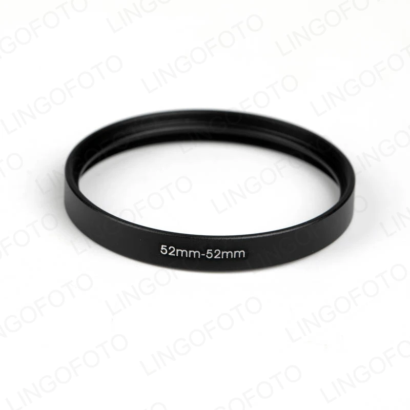 52-52mm Female to Female Double Dual inner thread 52 and 52 mm Lens Ring Adapter for ND UV CPL Filter LC8452