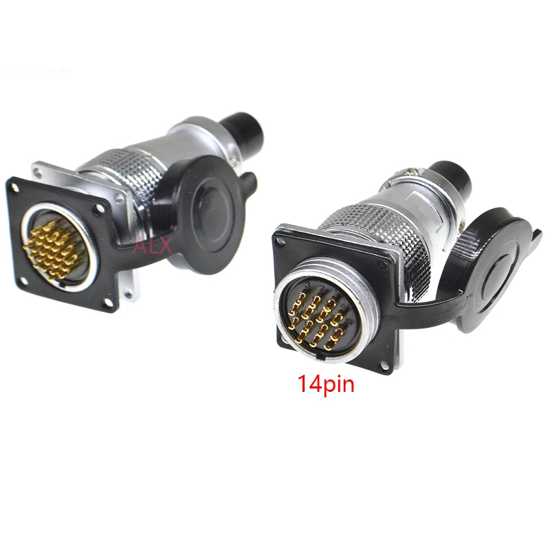 1Set WS28 P28 Aviation connector 2/3/4/5/7/8/10/12/16/17/20/24/26 Pin Connector aviation FEMale Plug male Socket plug connector