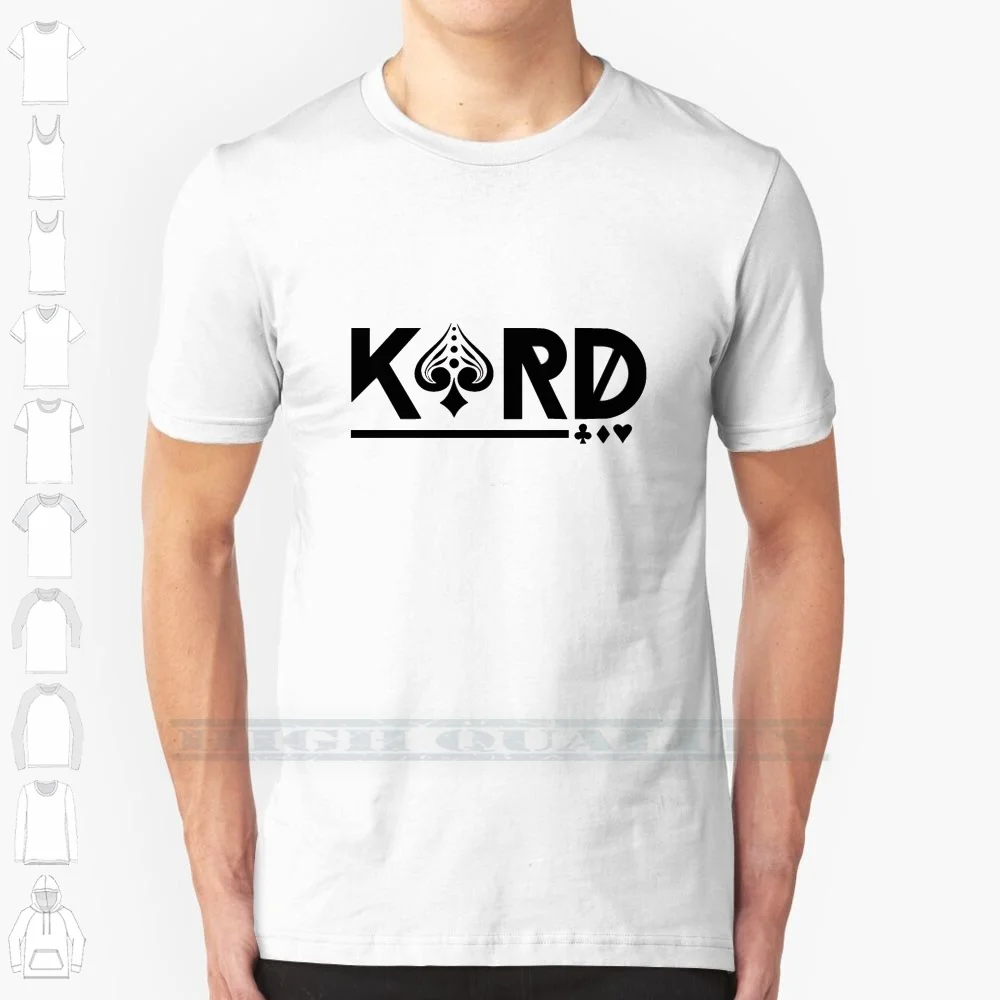 Kard-Logo 100% Cotton T Shirt Kard Logo Boy And Girl Coed Group Oh Nana Ace Queen King Joker K Pop Group Dsp Media Puretty