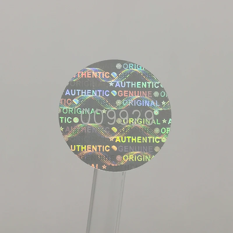 2000pcs 20mm Round,Holographic Tamper-Proof Security Label, 